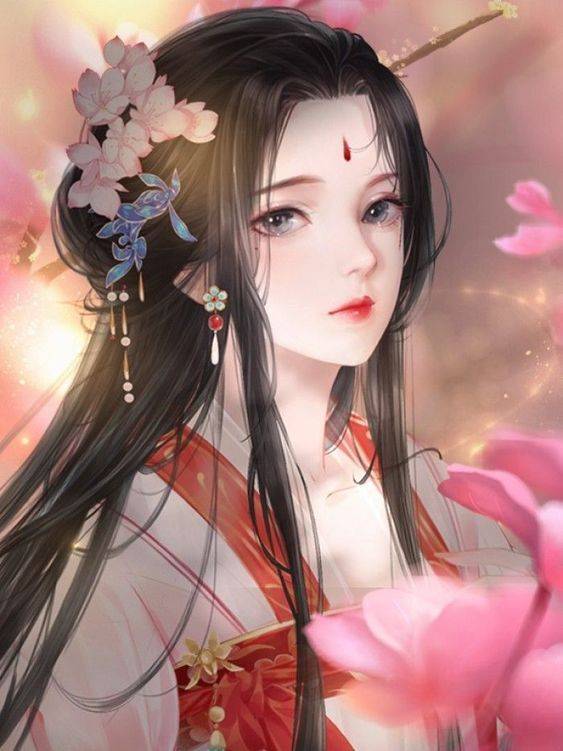 好看的古风动漫女生梦幻图片精选_1
