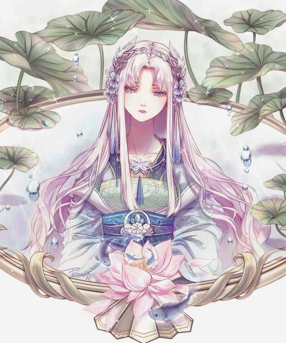 好看的古风动漫女生梦幻图片精选_4