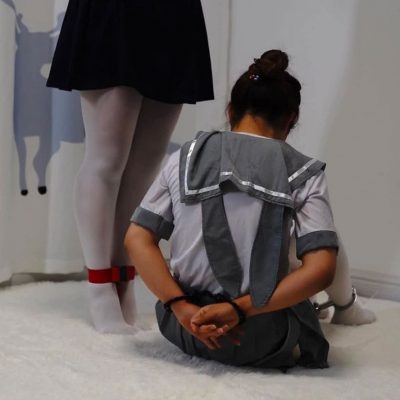 被绑架的美女密室逃脱真人图片
