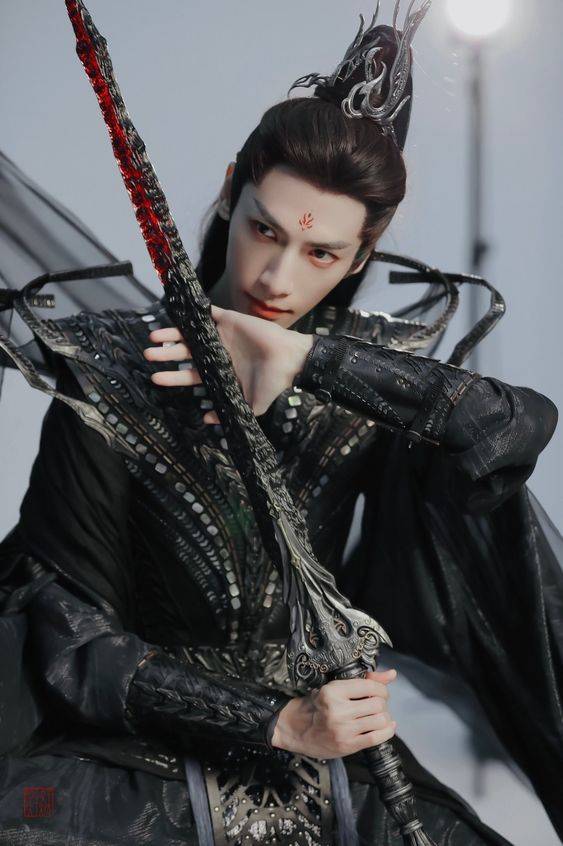 《长月烬明》罗云熙冥夜魔神古装造型图片精选_2