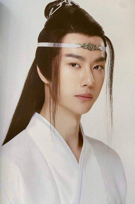 《陈情令》王一博蓝忘机白色古装图片精选_3