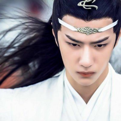 《陈情令》王一博蓝忘机白色古装图片精选