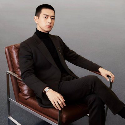 李现寸头西装帅气图片精选