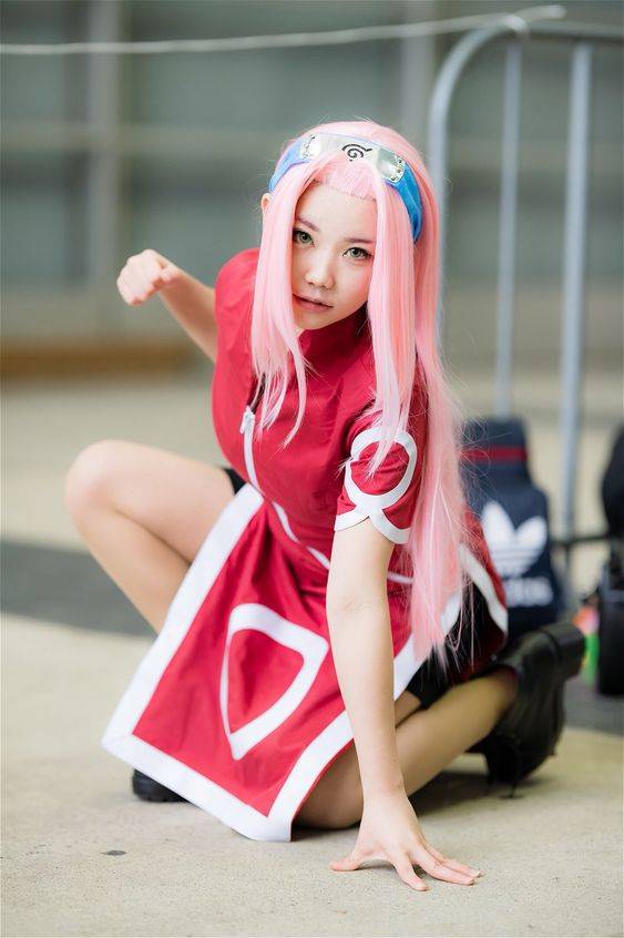 火影忍者春野樱真人Cosplay高清图片精选_1