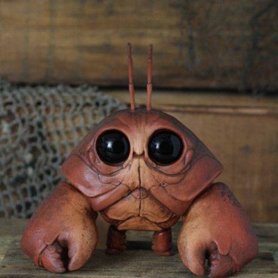 特别像外星人的螃蟹图片，Chris Ryniak 丑萌的小怪兽设计！