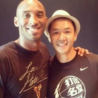 黑人陈建州科比合照图片，永远的回忆