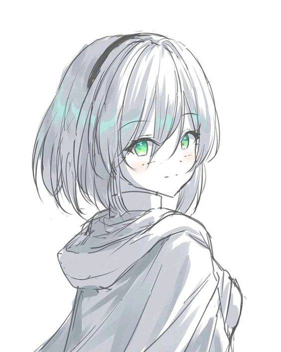 动漫《魔女之旅》艾姆妮西亚漫画简笔画图片精选_1