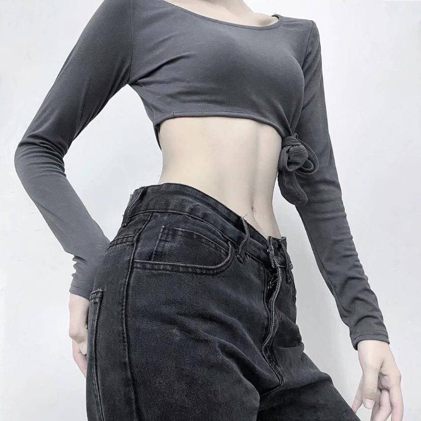小姐姐晒腰围马甲线图片_5