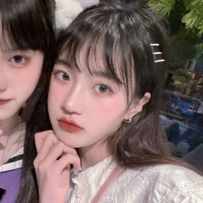 小女生可爱搞怪闺蜜头像一左一右！_14