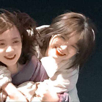 小女生可爱搞怪闺蜜头像一左一右！_4