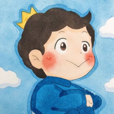 国王排名波吉治愈系彩色简笔画图片精选