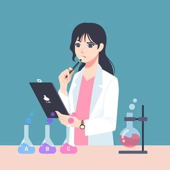 男女医生卡通形象头像图片_12