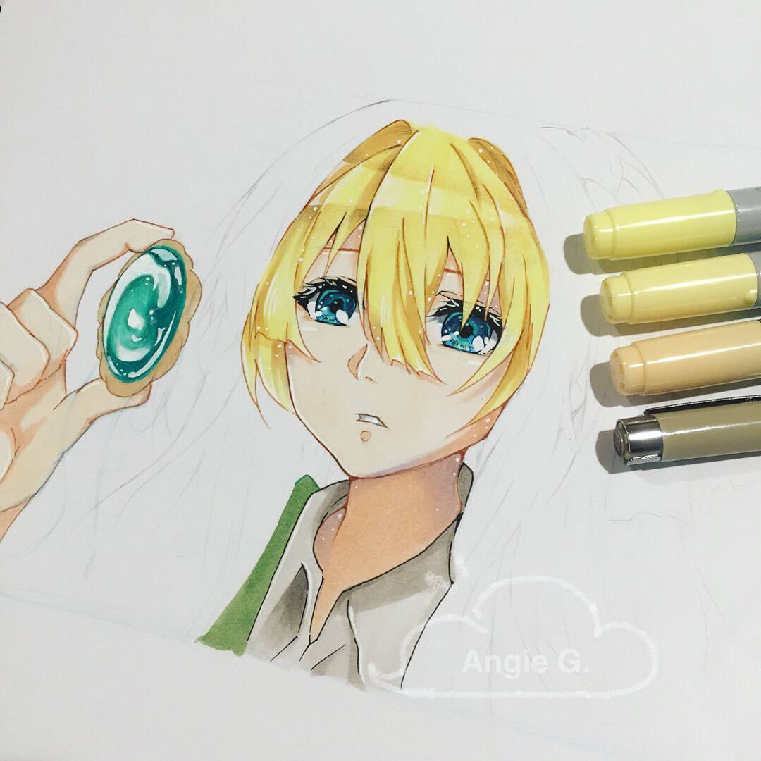 薇尔莉特·伊芙加登手绘高清作品图片精选_2