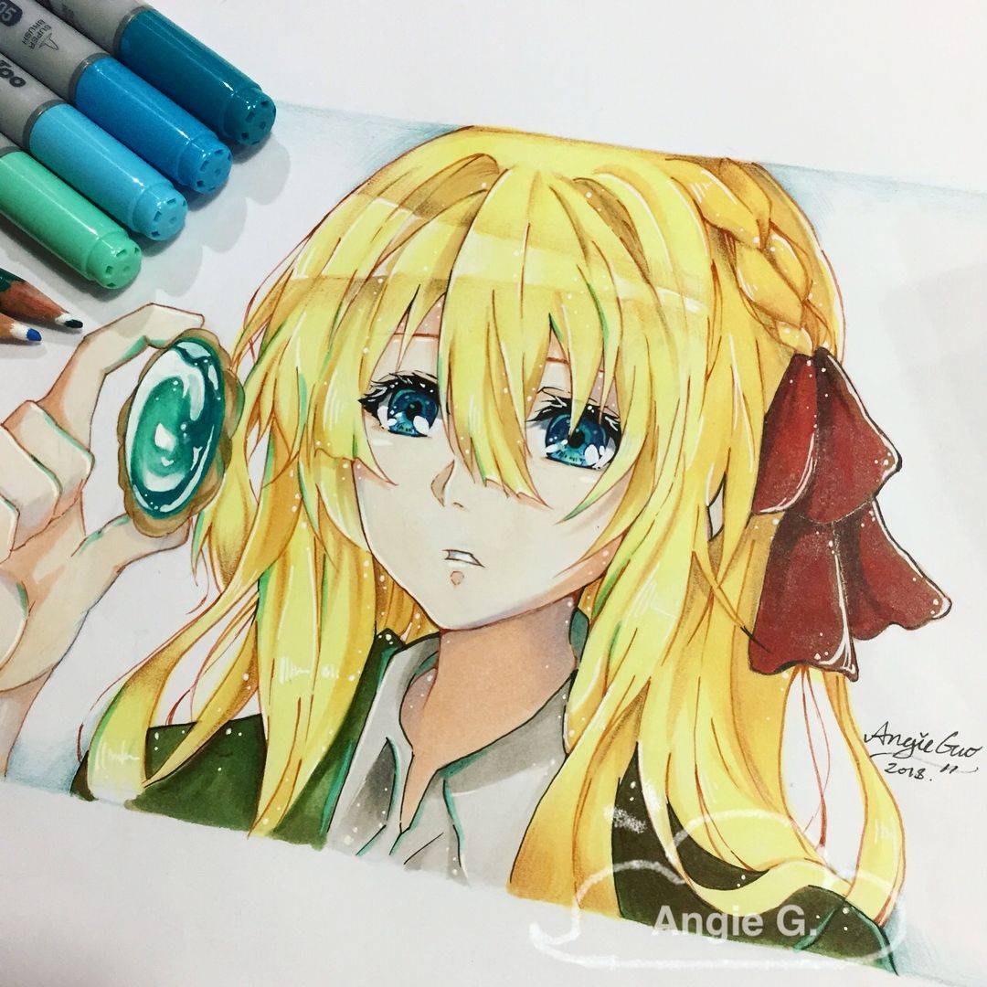 薇尔莉特·伊芙加登手绘高清作品图片精选_3