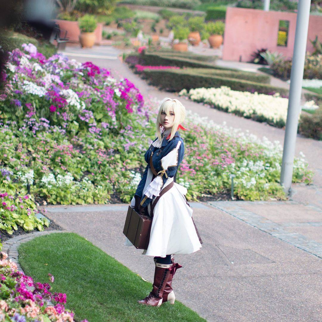 薇尔莉特·伊芙加登真人Cosplay图片大全_1