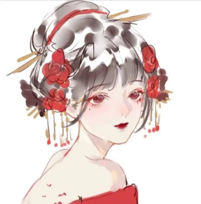 超好看仙气女生头像动漫古风_17