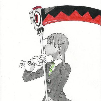 《噬魂师》玛嘉·阿尔邦铅笔简笔画图片大全