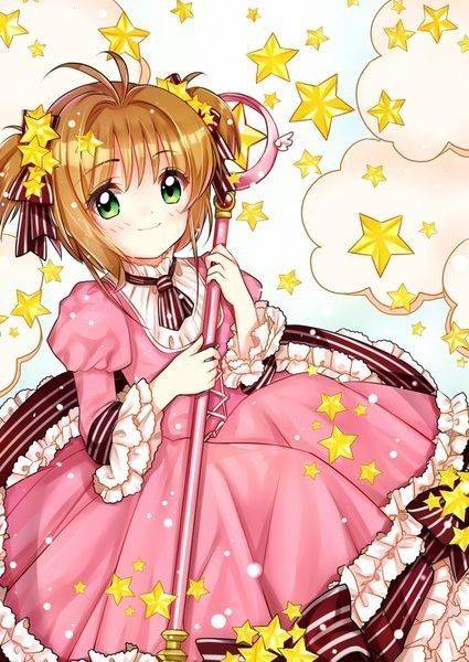 漫画魔卡少女樱主角小樱高清图片大全_11