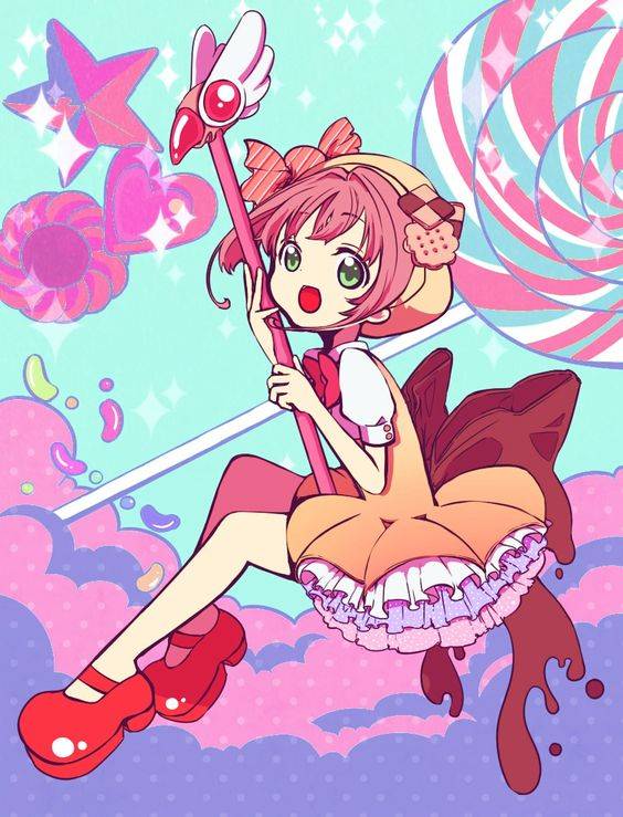 漫画魔卡少女樱主角小樱高清图片大全_8