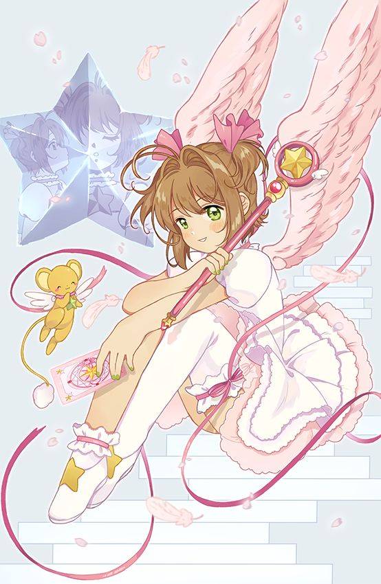 漫画魔卡少女樱主角小樱高清图片大全_7