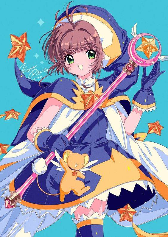 漫画魔卡少女樱主角小樱高清图片大全_5