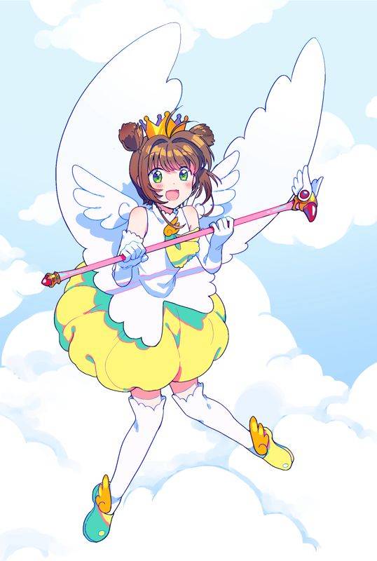 漫画魔卡少女樱主角小樱高清图片大全_1