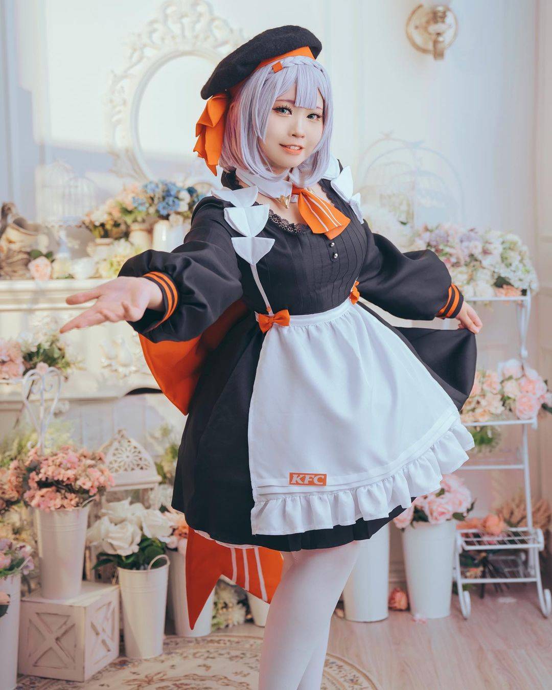 游戏《原神》诺艾尔真人Cosplay高清图片精选_5