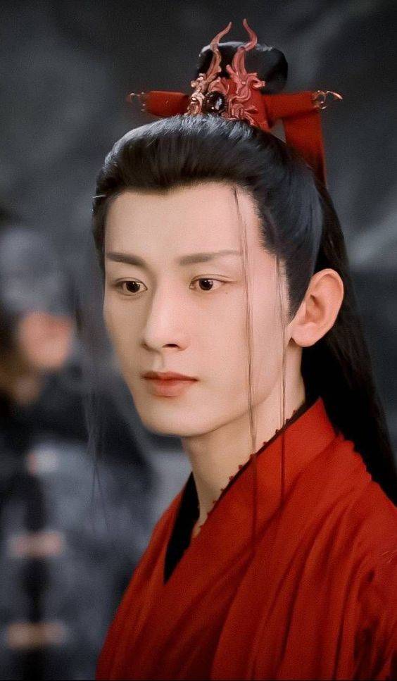 成毅红衣古装造型高清图片精选_2