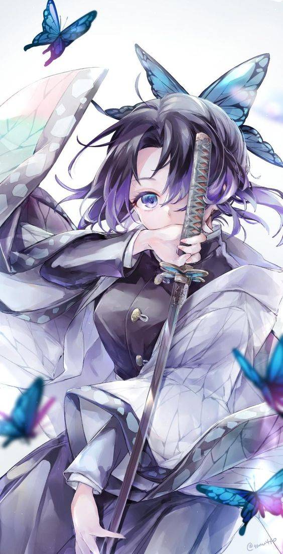 《鬼灭之刃》蝴蝶忍高清原画图片精选_6