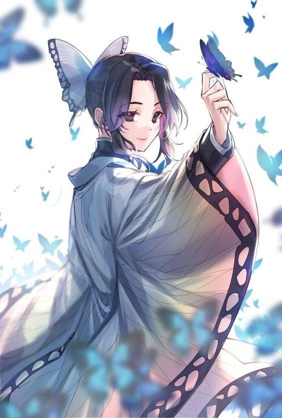 《鬼灭之刃》蝴蝶忍高清原画图片精选_5