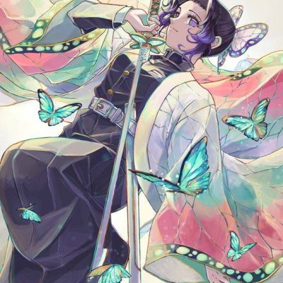 《鬼灭之刃》蝴蝶忍高清全身图片精选