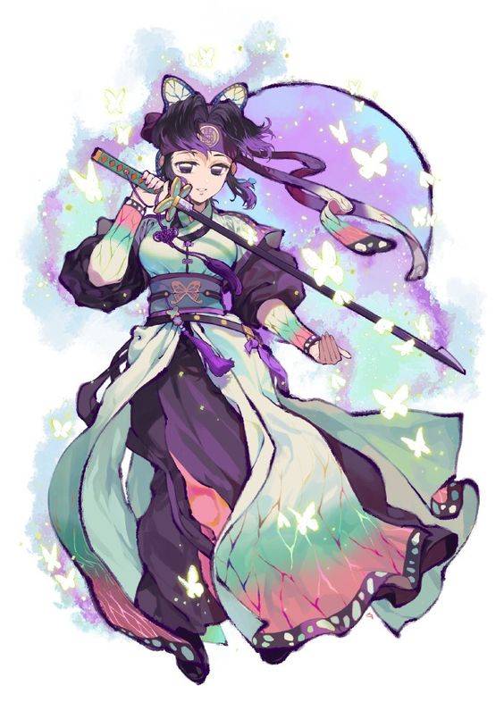 《鬼灭之刃》蝴蝶忍高清全身图片精选_1
