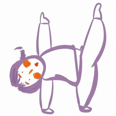沙雕女孩搞怪简笔画头像高清图片精选