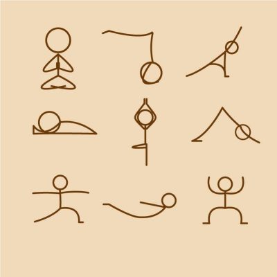 火柴棍小人简笔画图片大全