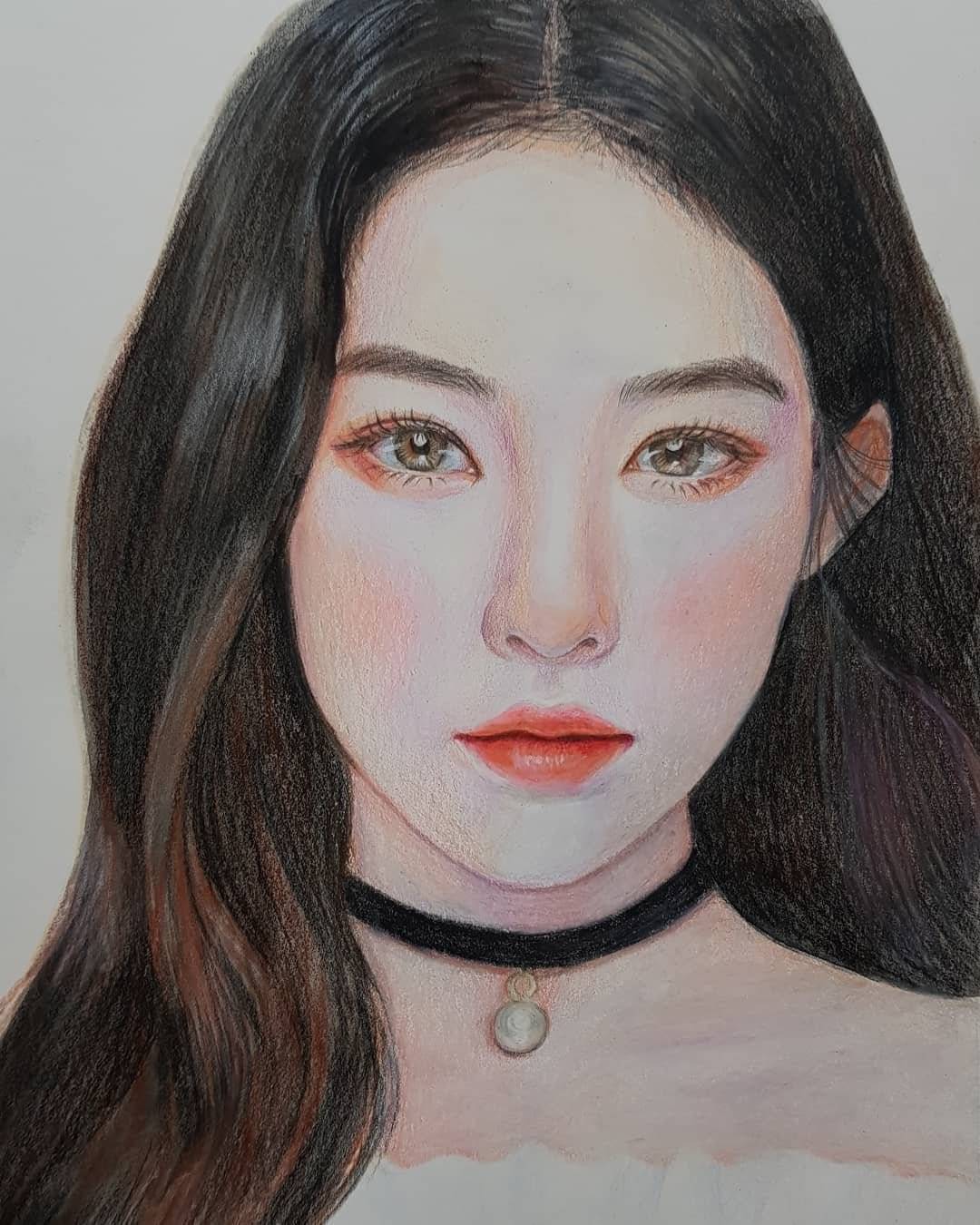 楚楚可怜的伤感女生彩绘版头像图片精选_2