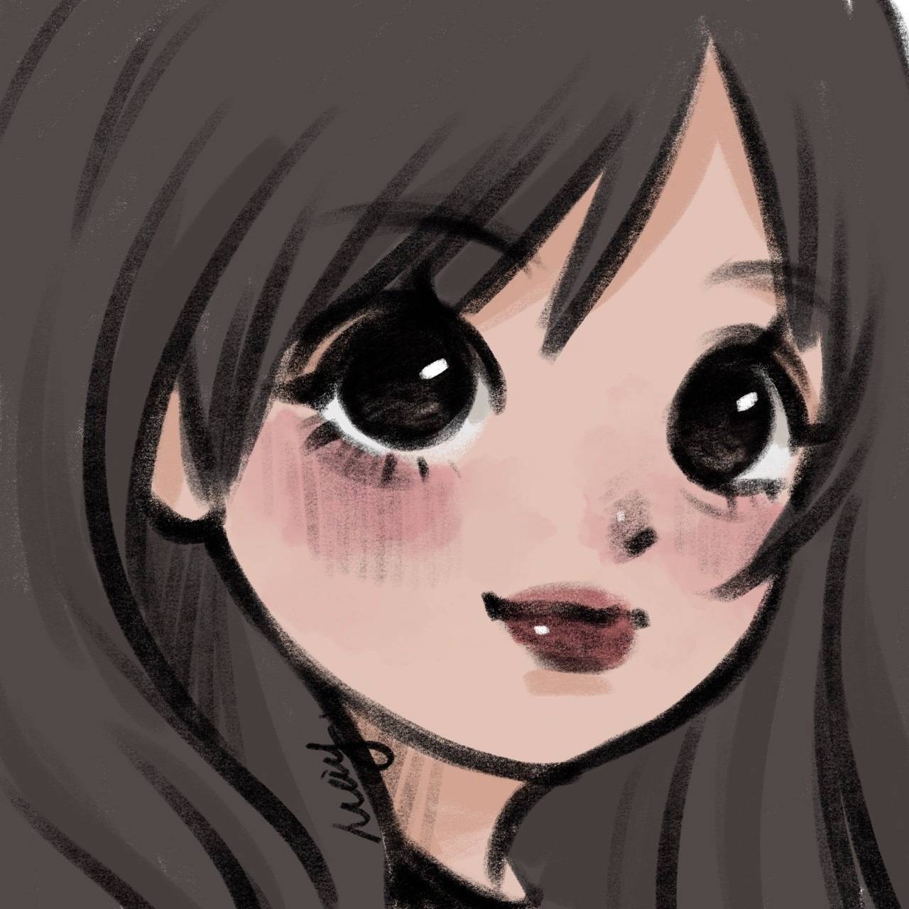 女生可爱精致的手绘头像图片精选_8