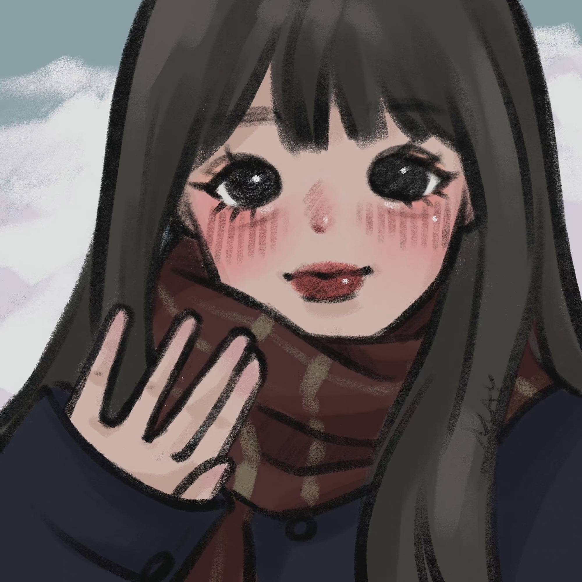 女生可爱精致的手绘头像图片精选_7