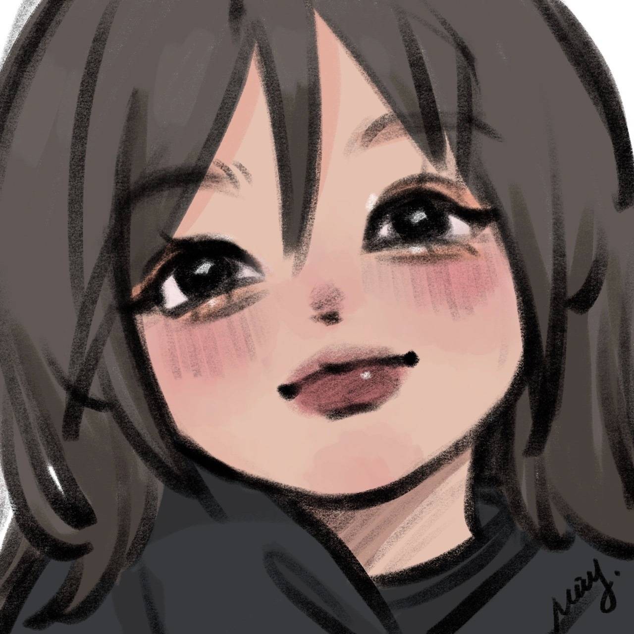 女生可爱精致的手绘头像图片精选_5