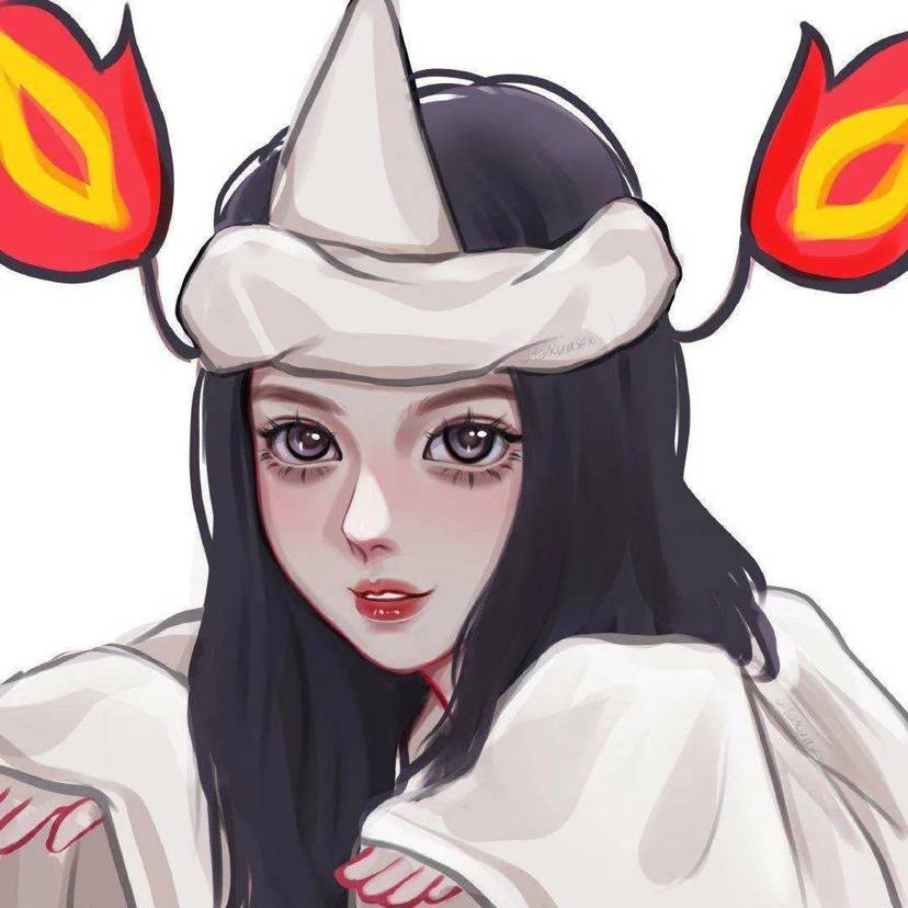 邪魅可爱闺蜜三人头像手绘版图片 三人一人一张_7