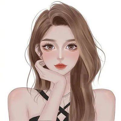 邪魅可爱闺蜜三人头像手绘版图片 三人一人一张_6