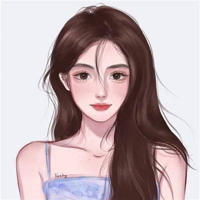 邪魅可爱闺蜜三人头像手绘版图片 三人一人一张_5