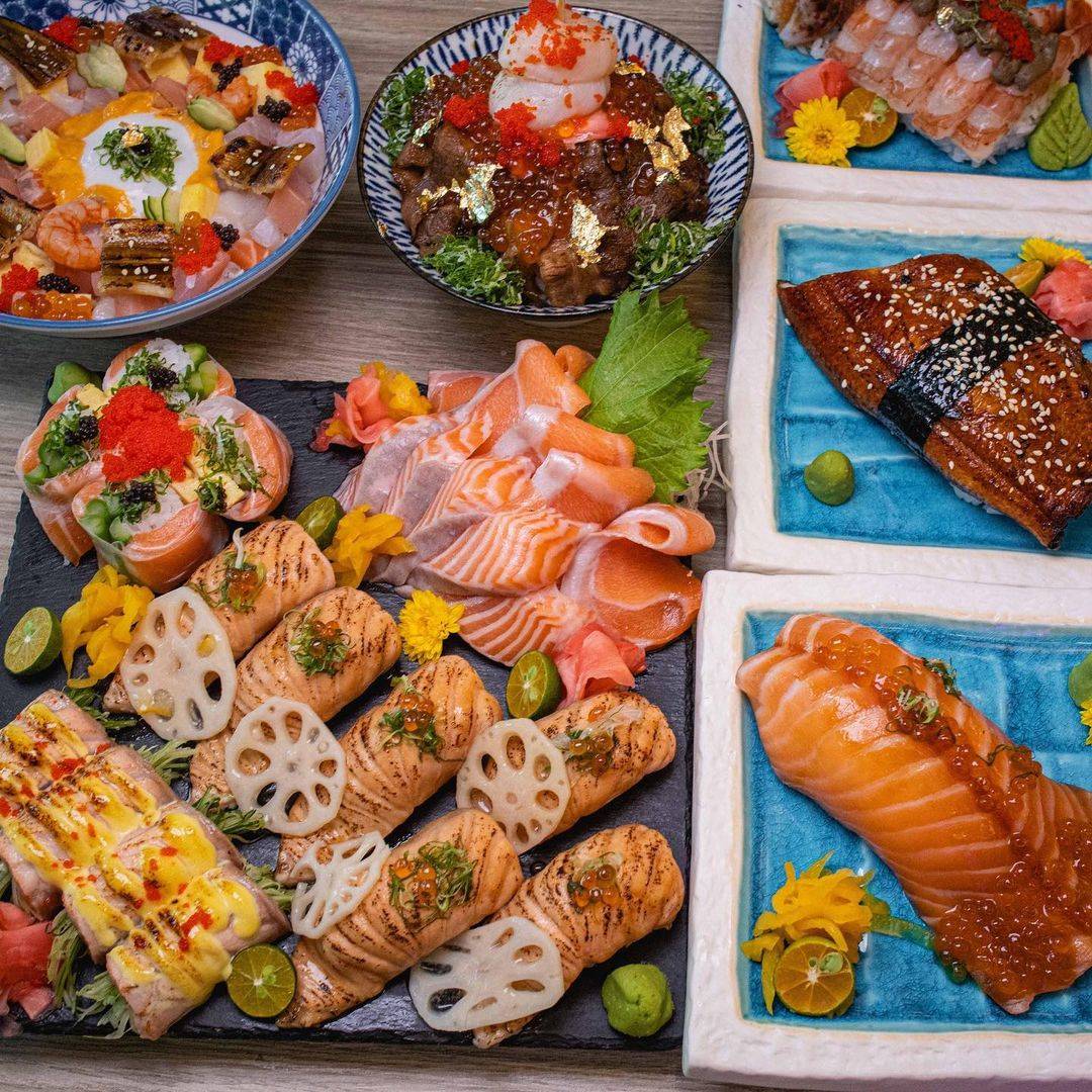 正宗日本料理 三文鱼  握寿司、生鱼片与丼饭等！_2