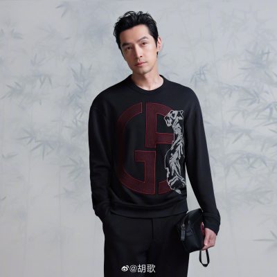胡歌Giorgio Armani写真图片