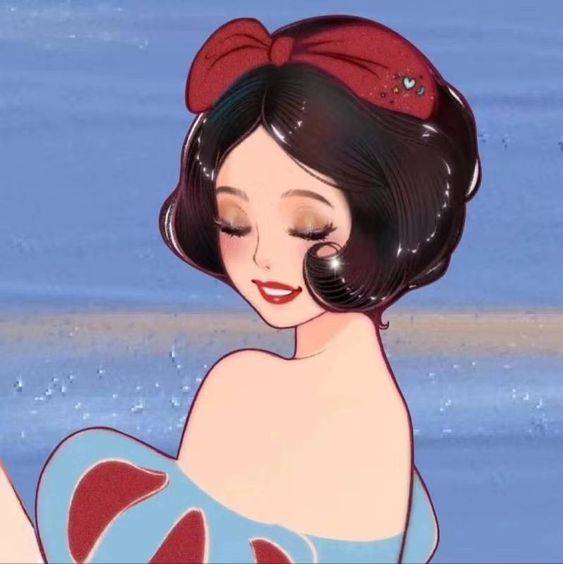 卡通动漫白雪公主女生个性头像图片精选_9