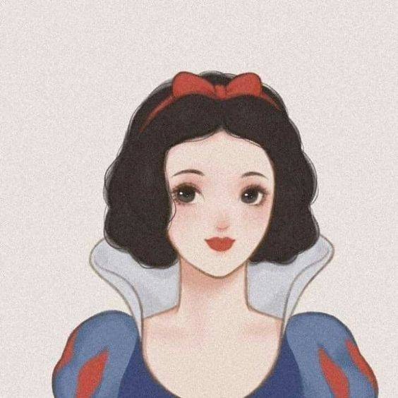 卡通动漫白雪公主女生个性头像图片精选_8