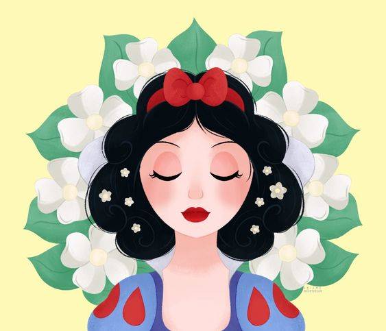 卡通动漫白雪公主女生个性头像图片精选_5