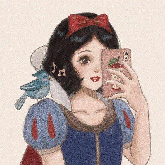 卡通动漫白雪公主女生个性头像图片精选_4