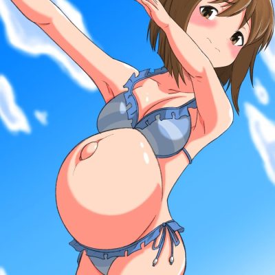 萩原雪步怀孕大肚子二次元图片