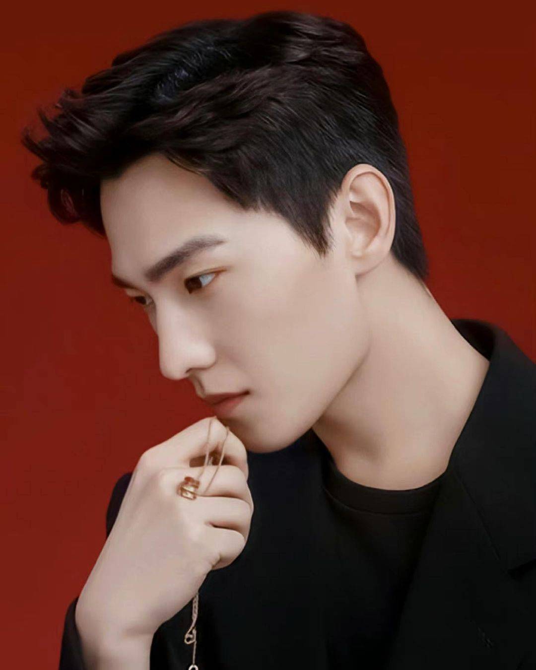 帅气杨洋宝格丽项链展示 Bvlgari Serpenti Vipe_2
