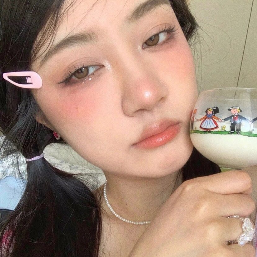 可爱甜美小姐姐头像真人_2